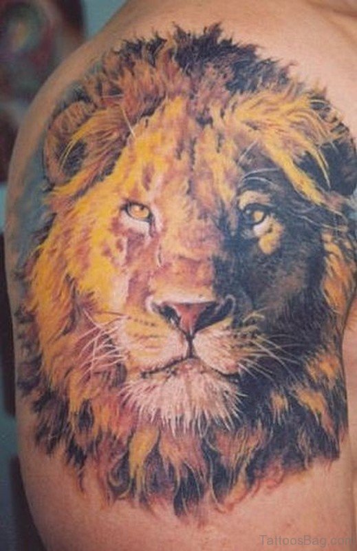 60 Remarkable Lion Tattoos For Shoulder