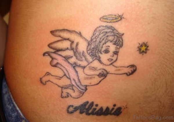 Alissia Memorial Angel Tattoo