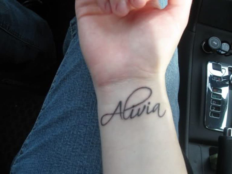 70 Interesting Name Tattoos On Wrist 