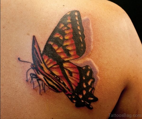 Amazing Butterfly Tattoo