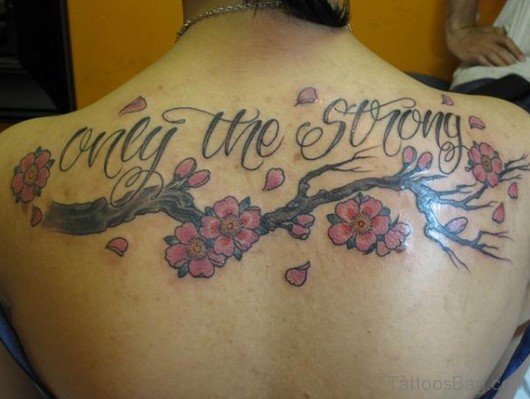 Amazing Cherry Blossom Tattoo