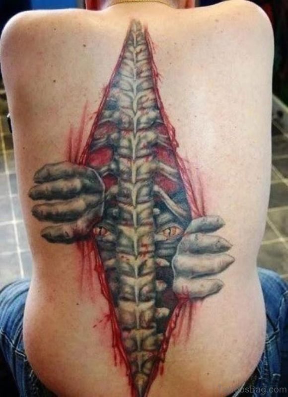 Amazing Horror Tattoo Design