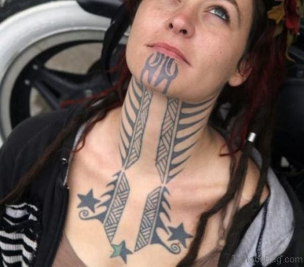 Amazing Tribal Tattoo For Women