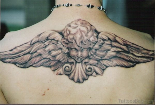 Angel Face Tattoo
