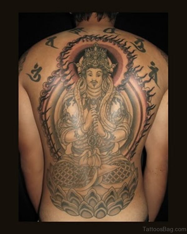 Asian Buddha Tattoo