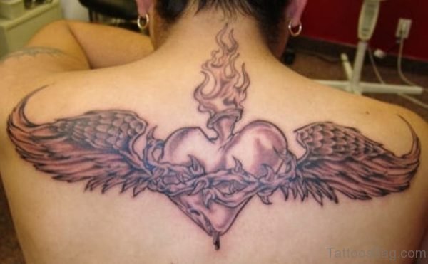 Attractive Heart Tattoo