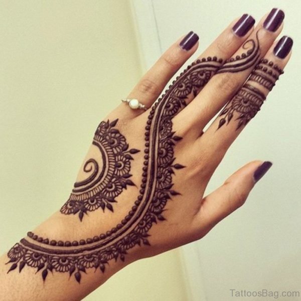 Attractive Henna Tattoo