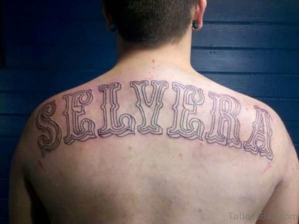Attractive Name Tattoo