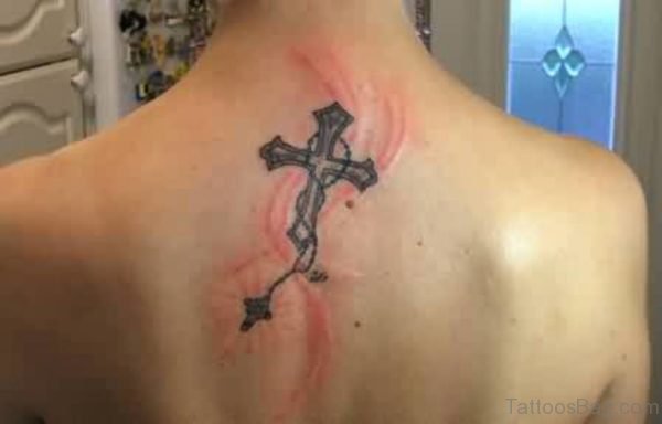 Attractive Rosary Tattoo
