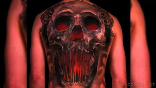 Attractive Skull Tattoo