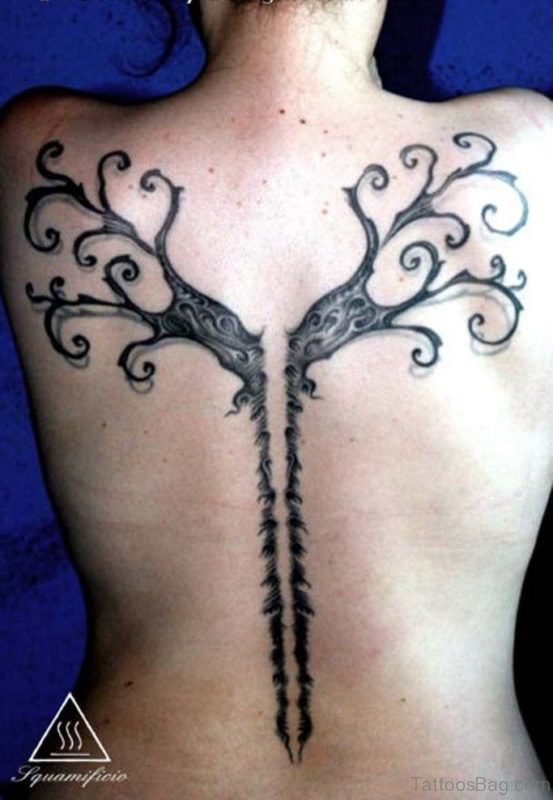 Attractive Tree Tattoo