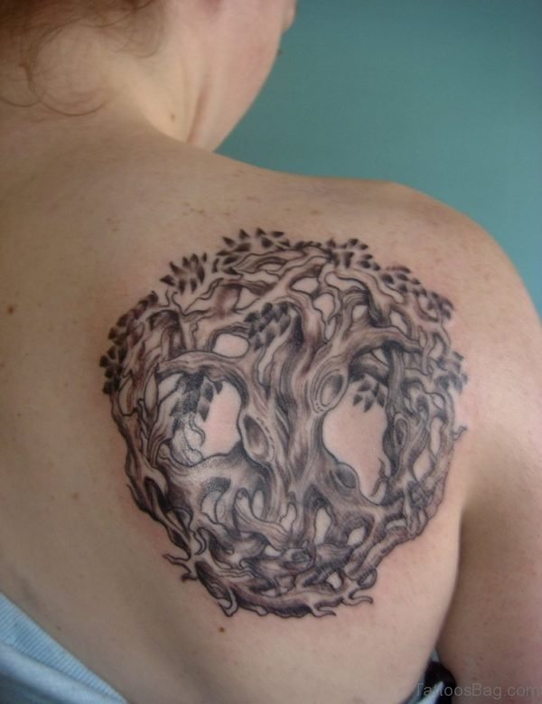 Awesome Celtic Tree Tattoo