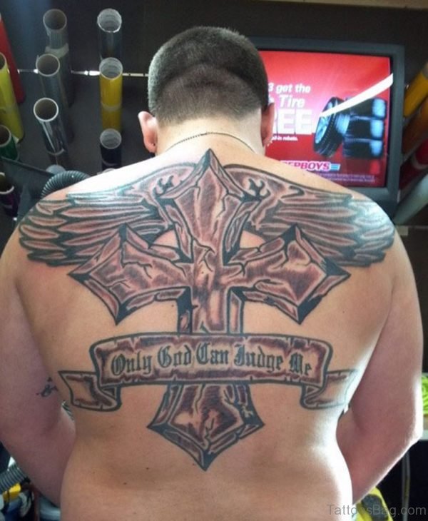 Awesome Cross Tattoo