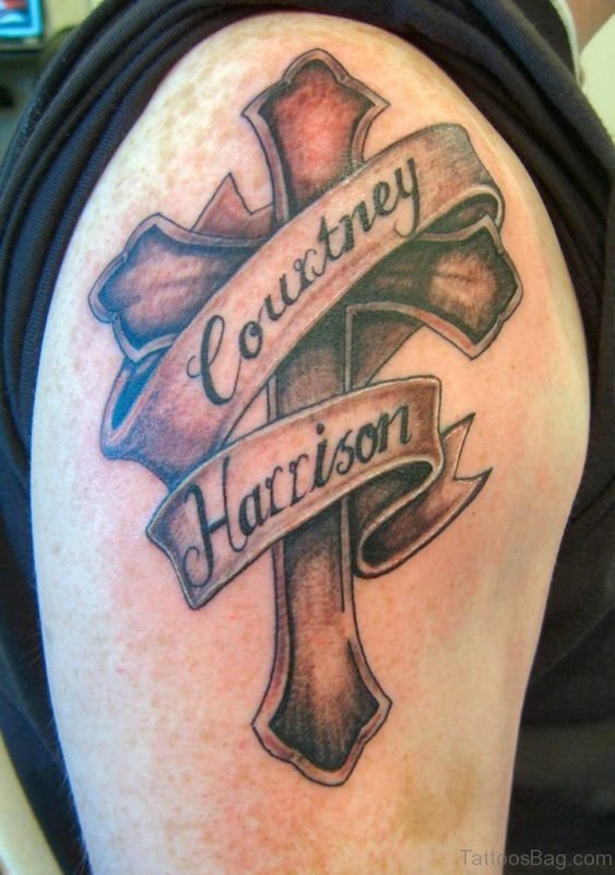 Awesome Cross Tattoo