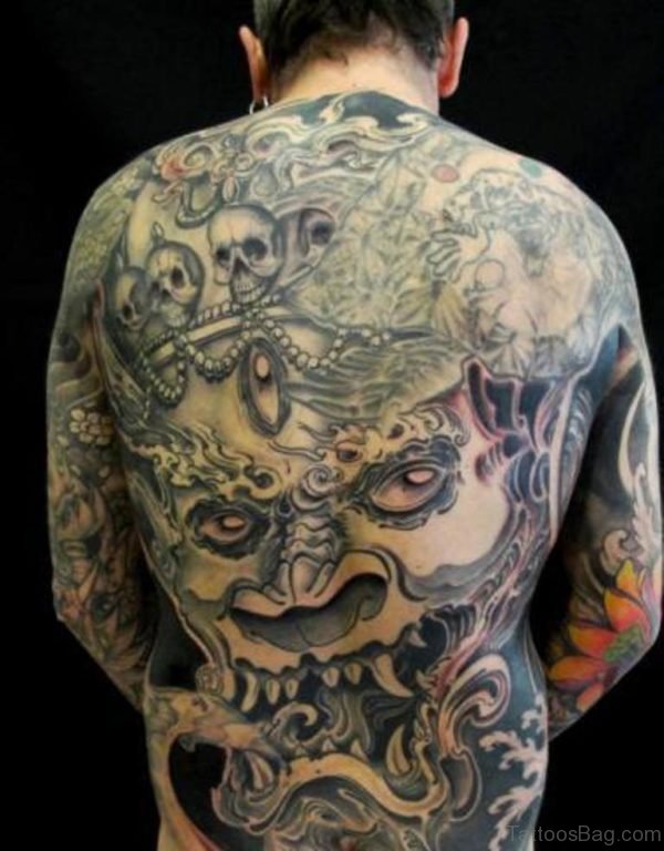 Awesome Devil Tattoo