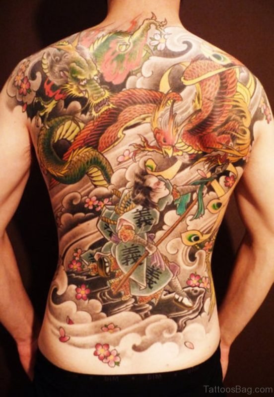 Awesome Dragon Tattoo