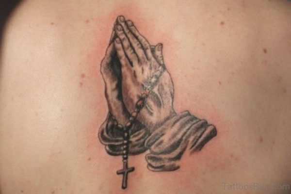 Awesome Rosary Tattoo Design