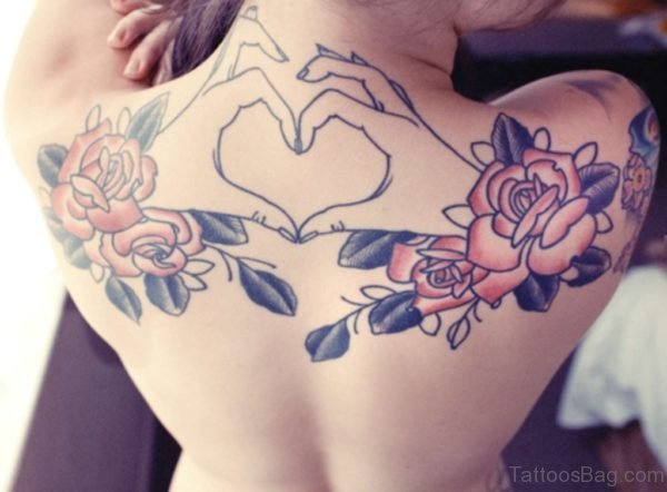 Awesome Rose Tattoo