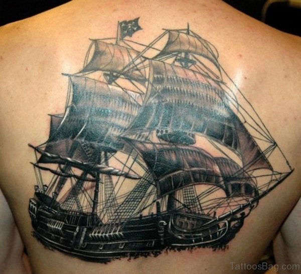 Awesome Ship Tattoo