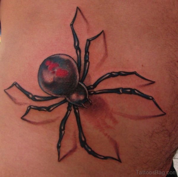 Awesome Spider Tattoo