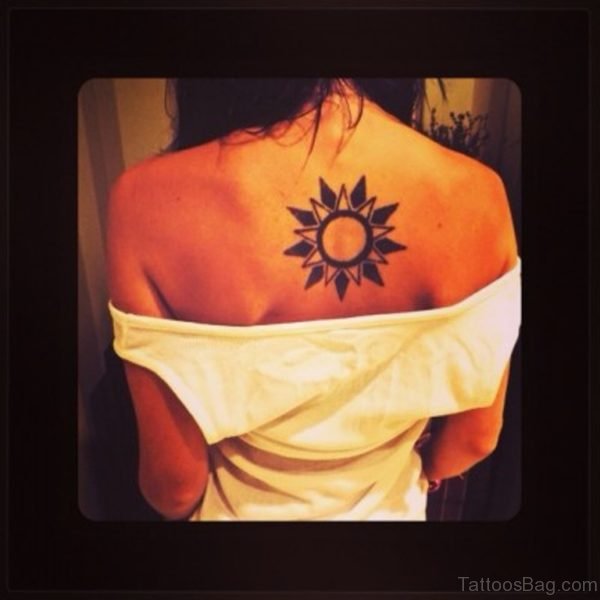 Awesome Sun Tattoo Design