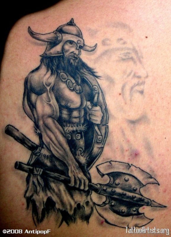 Awesome Warrior Tattoo