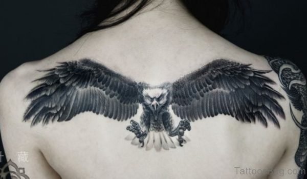 Eagle Tattoo On Back