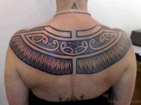 Aztec Back Tattoo 