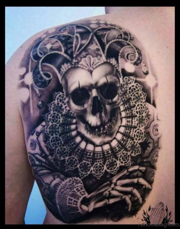 Aztec Skull Tattoo