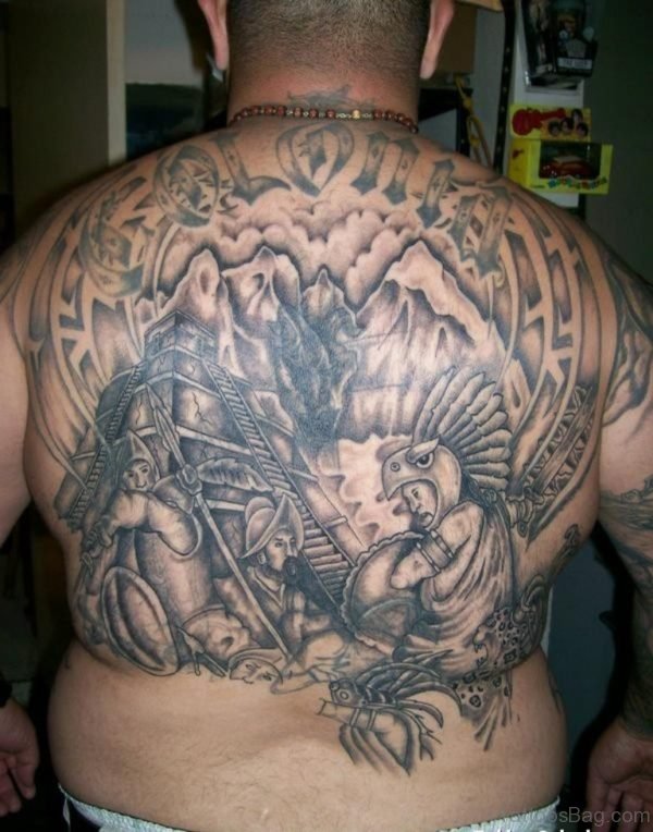 Aztec World Tattoo