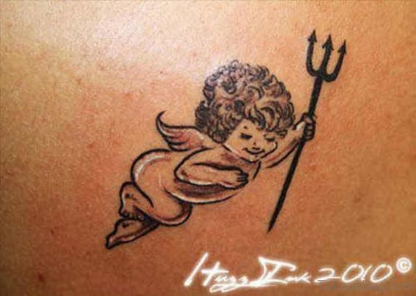 Baby Memorial Angel Tattoo