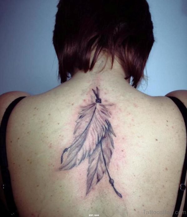 Back  Feather Tattoo