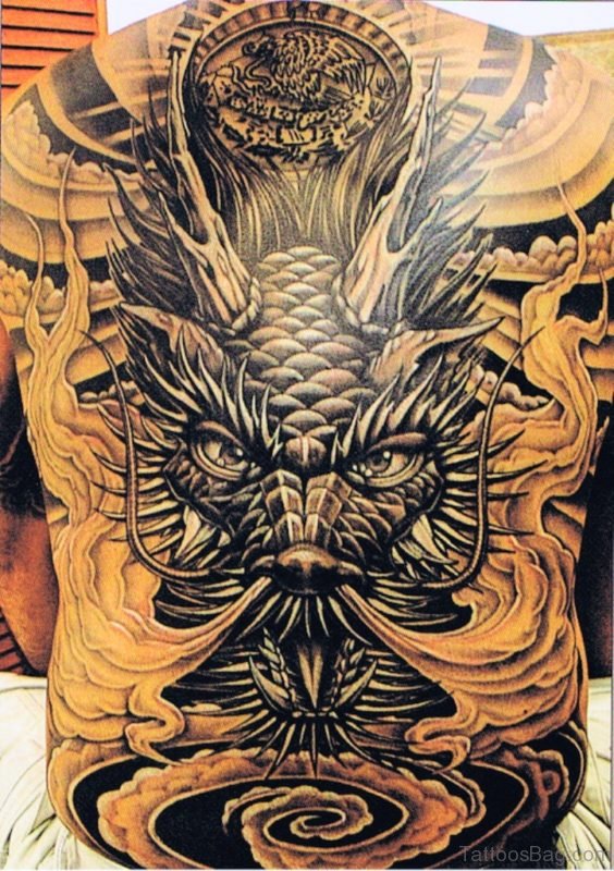 Black Dragon Tattoo