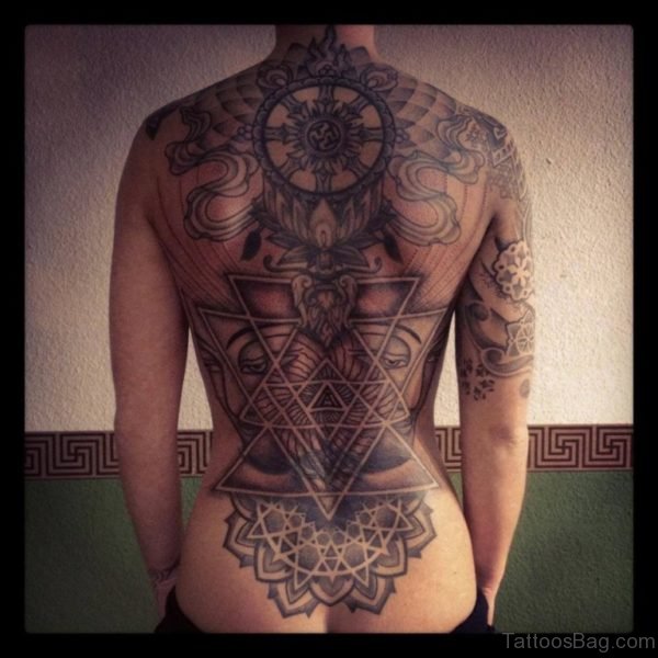 Beautiful Geometric Tattoo