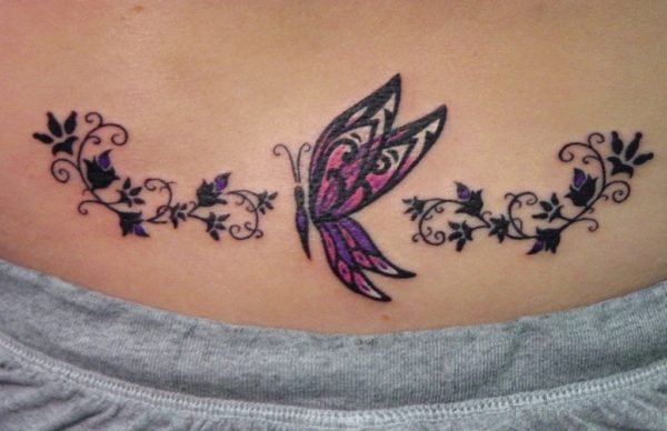 Beautiful Butterfly Tattoo Design