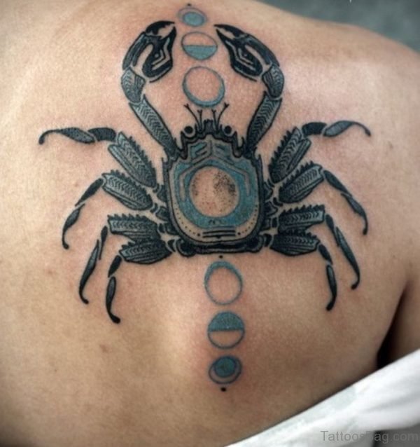 Beautiful Crab Tattoo