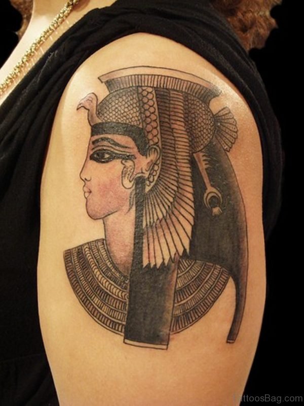 Beautiful Egyptian Queen Tattoo