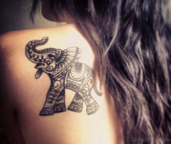 Beautiful Elephant Tattoo