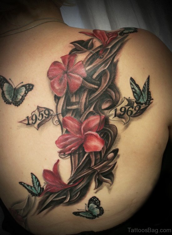Beautiful Lily Tattoo Design
