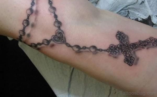 Beautiful Rosary Tattoo