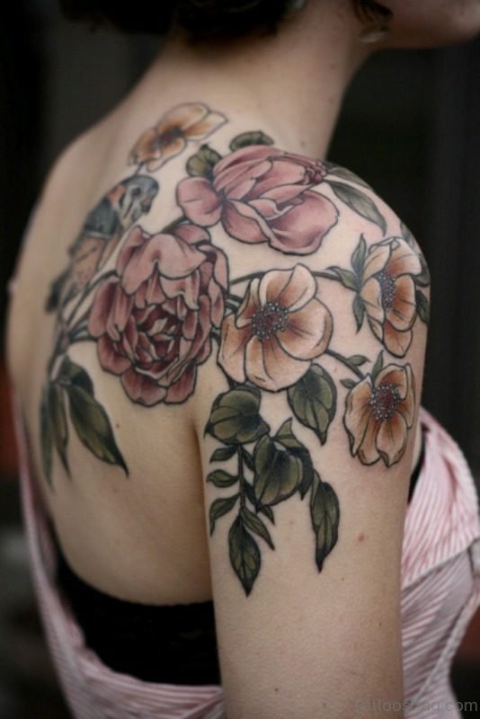 Beautiful Rose Designer Tattoo