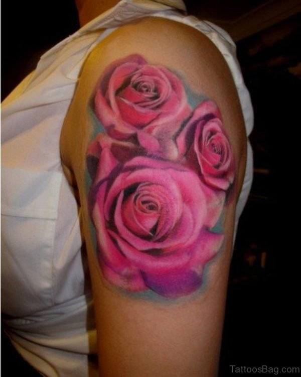 Beautiful Roses Tattoo Design