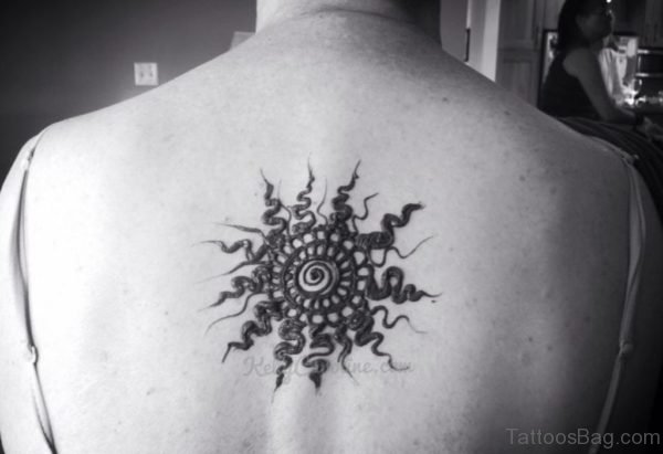 Beautiful Sun Tattoo Design