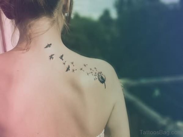 Birds And Dragon Tattoo-TB1023