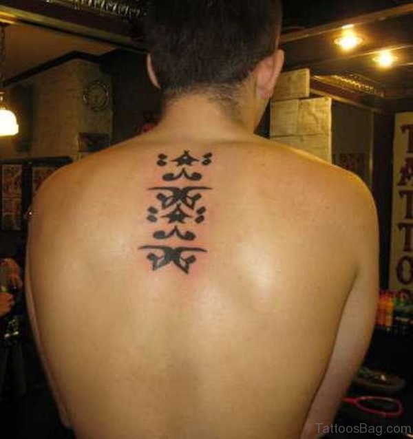 Black Arabic Tattoo 