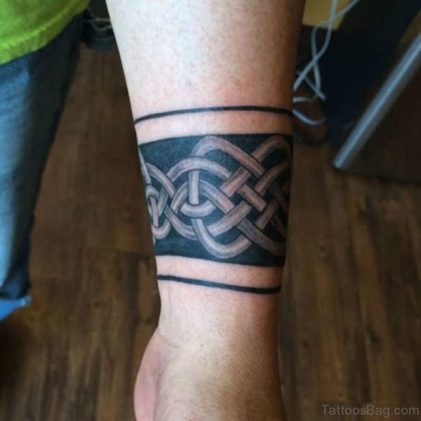 Black Celtic Tattoo Design