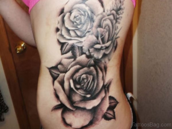 Black Rose Tattoo Design