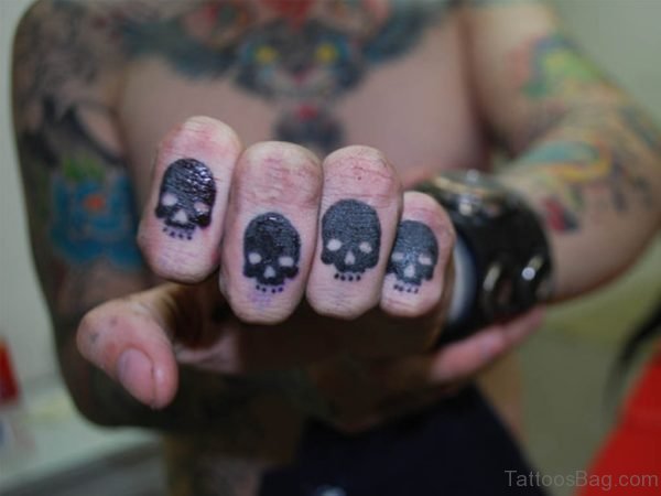 Black Skull Tattoo