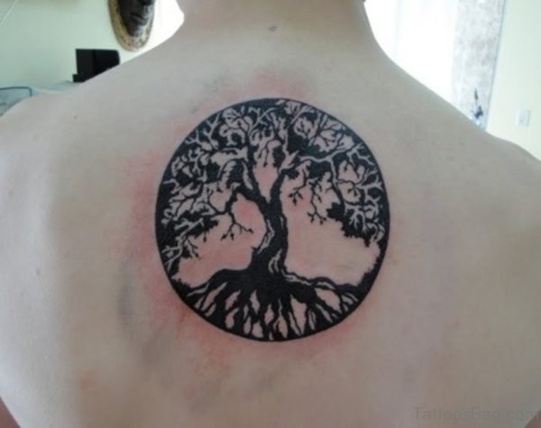 Black Tree Tattoo