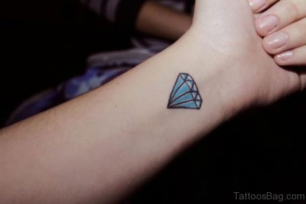 Blue Diamond Tattoo